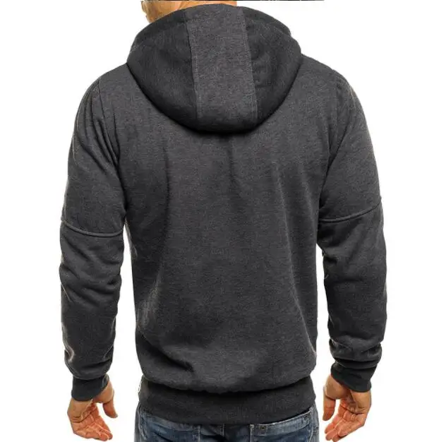 Брендовый топ с капюшоном, повседневная мужская толстовка на молнии, Мужская толстовка, спортивная одежда, пальто