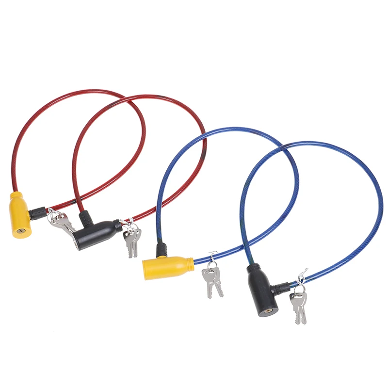 1 шт. велосипедный кабель Противоугонный велосипед самокат безопасный замок с 2