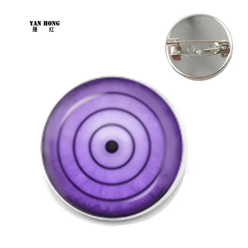 Saringen eye Brooch animation Naruto weaving Naruto Sasuki Taiji Kakashi role playing jewelry