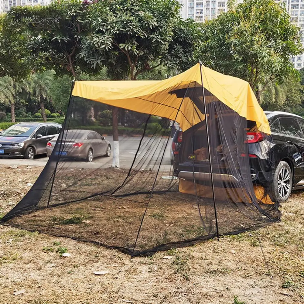 Car Rear Extension Sunshade Tent Car Awning Tent Outdoor Tent