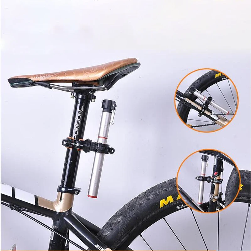 UK Torche T5Q6 360 Degré Vélo pince clip Mount Holder pour DEL Lampe