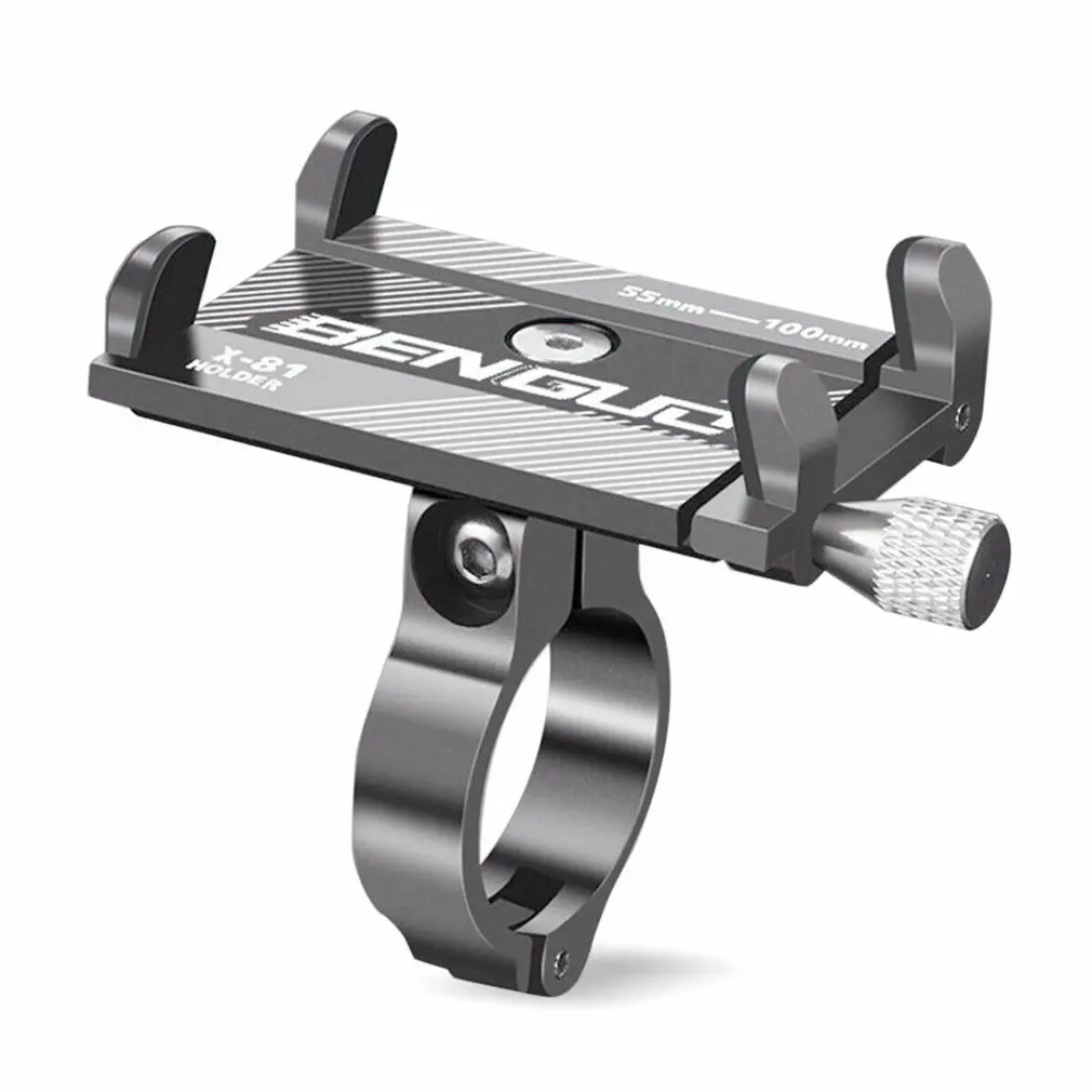 buy Aluminum Motorcycle Bike Bicycle Holder Mount Handlebar For Cell Phone GPS Mounting frame shockproof