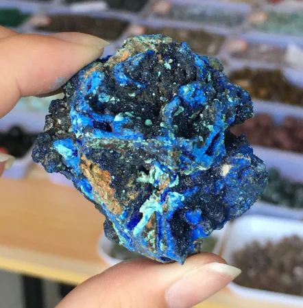 アズライト マラカイト 共生 鉱物 標本 原石 天然原石鉱石 アズライト マラカイト 共生石 鉱物標本 レイキ