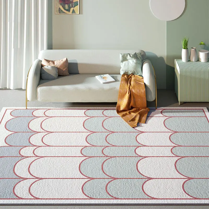 Роскошные ковры в скандинавском стиле для гостиной, дома, спальни, меховой ковер, мягкий Детский напольный коврик с татами, диван, журнальный столик, толстые ковры и ковры