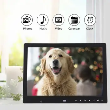 

photo frame digital 12inch HD Multi-function Motion Detection Digital Photo Frame with Remote Controller