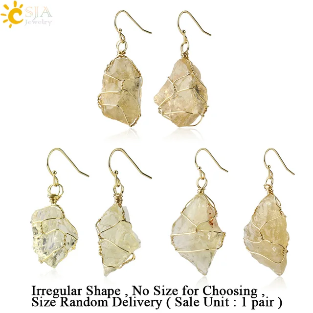 Citrine-1pair