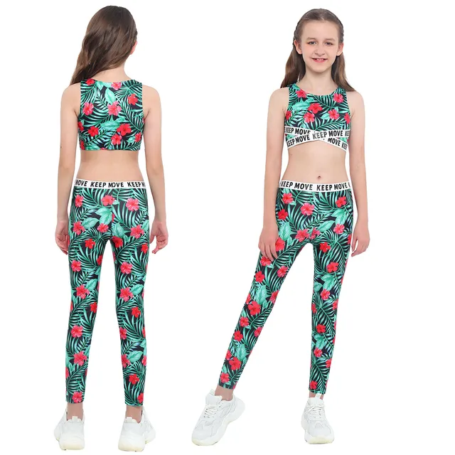 Children Workout Gymnastics Outfits 