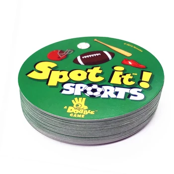 

2020 high quality spot card game with metal box enjoy it for family gathering as best gift for kids dobble it board game