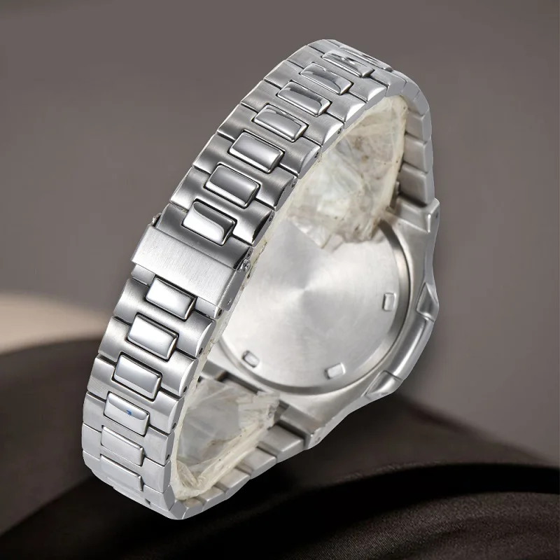Часы Мужские автоматические механические часы водонепроницаемые светящиеся стальные часы NAUTILUS чехол из нержавеющей стали стальной браслет 41 мм