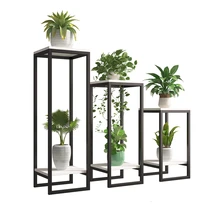 Художественная Цветочная стойка в европейском стиле, гостиная, балкон, для земли, простота, многоэтажная полка, зеленые полки для растений в горшках Laojia