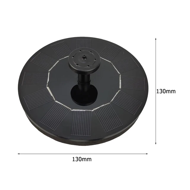 Medence Úszó Szökőkút Kültéri Kerti Dekoráció Víz Tó Napelemes Szivattyúk Az Udvar Készletekhez - Image 6