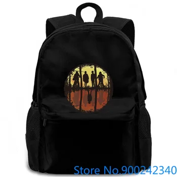 

Stranger Mirror - Inspired By Stranger Things TV Netflix Hawkins women men backpack laptop travel school adult