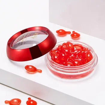 

38pcs Fullerene Caviar Capsules Essence Hyaluronic Acid Face Serum Moisturizing Whitening Shrink Pores Essence Face Anti-aging