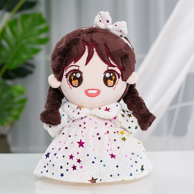 Doll Clothes for 20cm Idol Dolls Baby Doll Lovely Outfit Skirt Stuffed Toy for Korea Star Kpop EXO Dolls Accessories 13