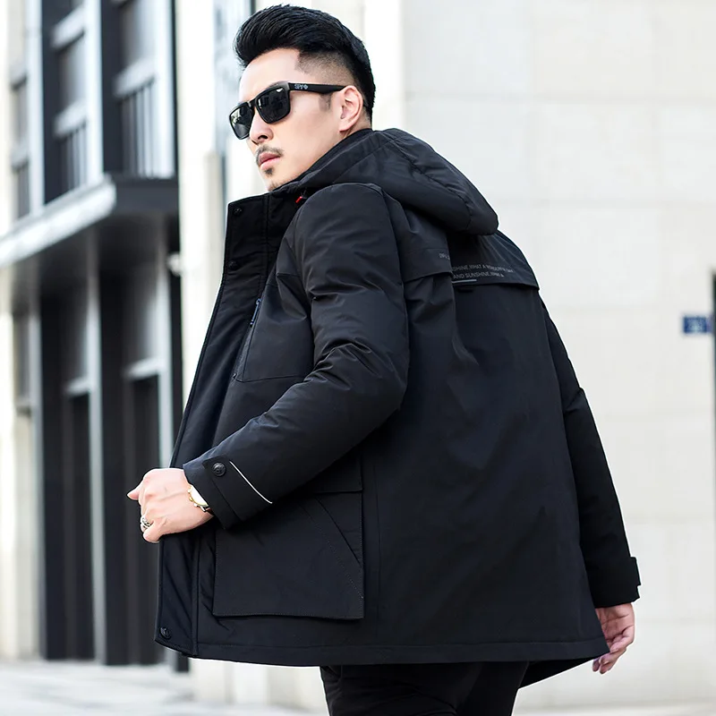 

2020 White Duck Down Jacket Men Korean Short Winter Coat Men Puffer Jacket Men Down Coat Warm Parka Abrigo 2023 YY1461