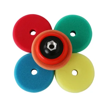 

Grinding Polishing Buffing Pads Furniture Universal Hook&loop 6pcs Polishing