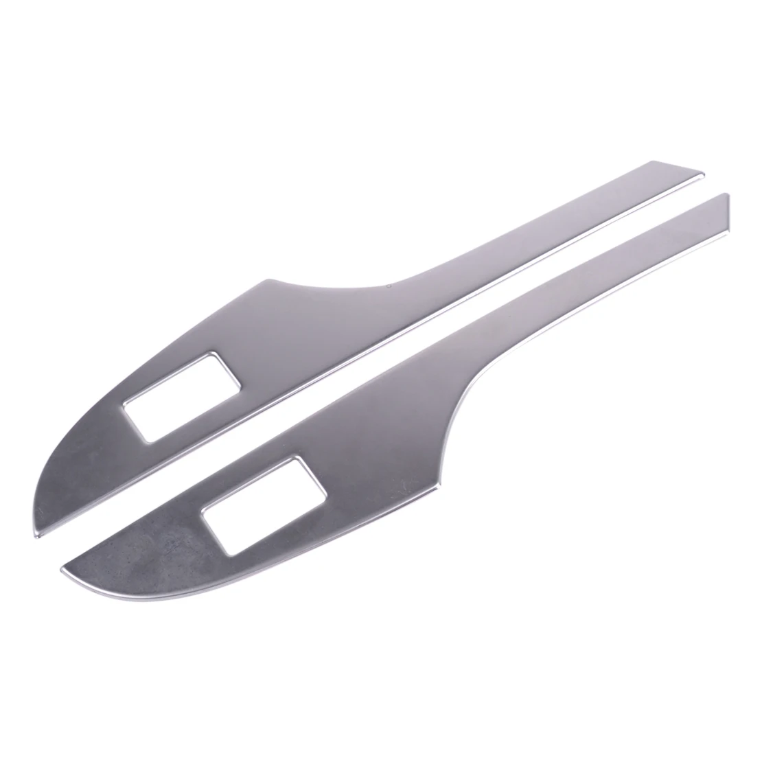 beler 4Pcs Stainless steel Interior Door Armrest Window Button Lifter Cover Trim Fit For Cadillac SRX 2010-2013