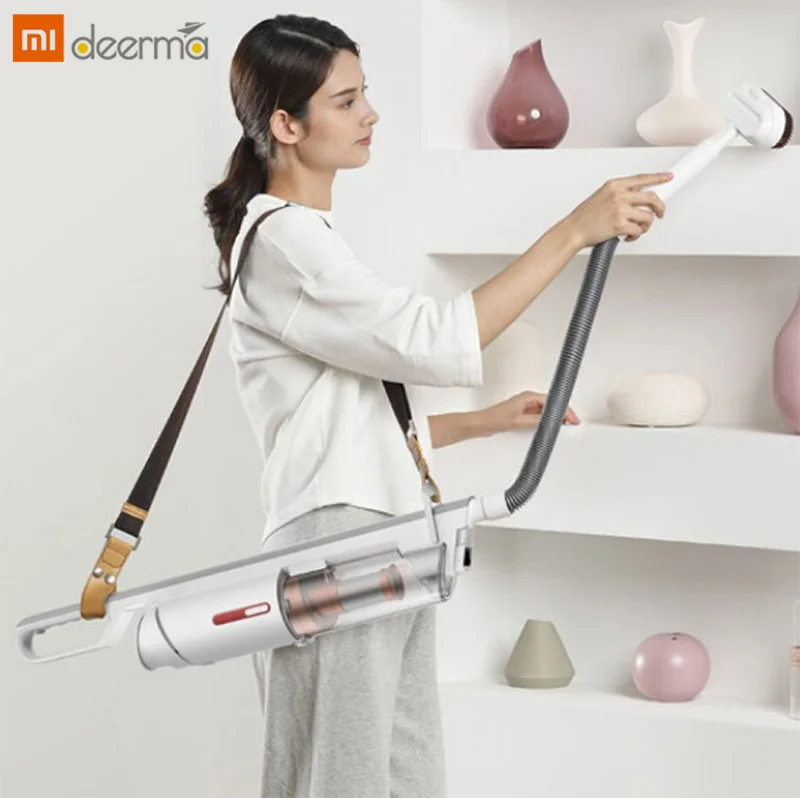 

2019 New Xiaomi Deerma VC30 Household Hand-Held Wireless Vacuum Cleaner With Steel Filter Lightweight Cleaning Machine Low Noise