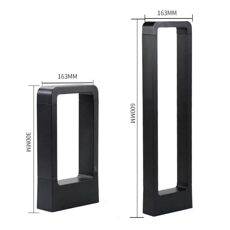 Водонепроницаемый светодиодный светильник для газона наружный напольный COB сада