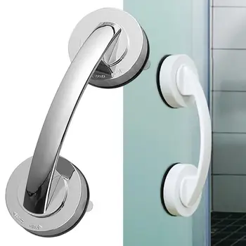 

1PCS No Drilling Shower Handle Offers Safe Grip with Suction Cup for Safety Grab in Bathroom refrigerator Handrail