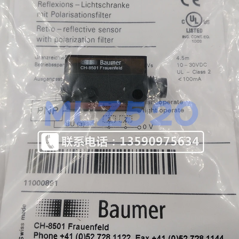 Swiss Baumer Fpdk 10p5130 S35a Reflective Photoelectric Sensor Sensors  AliExpress