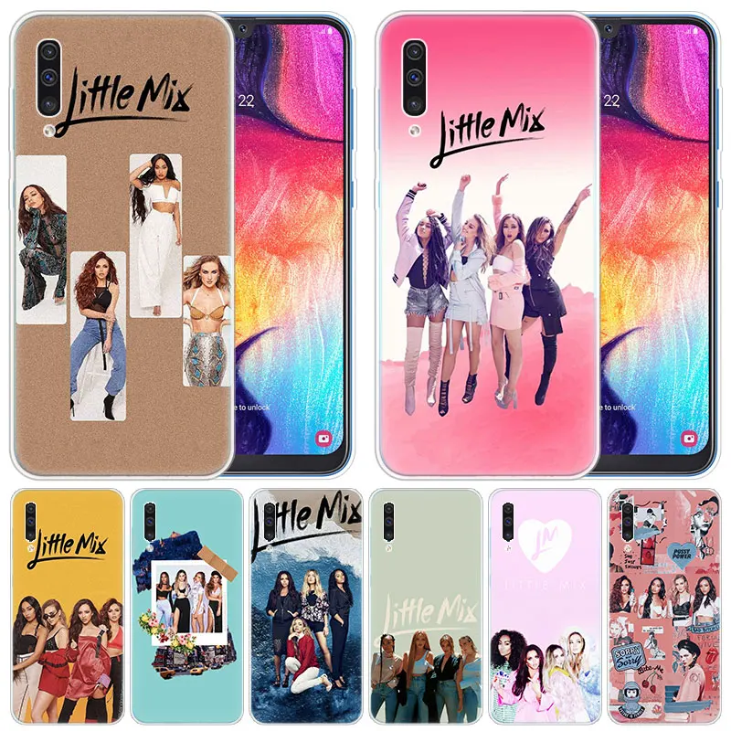 Роскошный силиконовый чехол Little mix для Samsung Galaxy A50 A70 A80 A40 A30 A20 A10 A20E A2 CORE A9 A8 A7 A6 Plus 2018