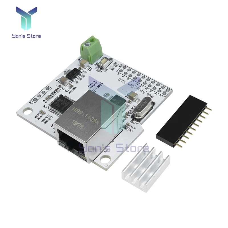 Сетевое реле управления ENC28J60 28J60 W5100 RJ45 8 16 каналов переключатель через Интернет