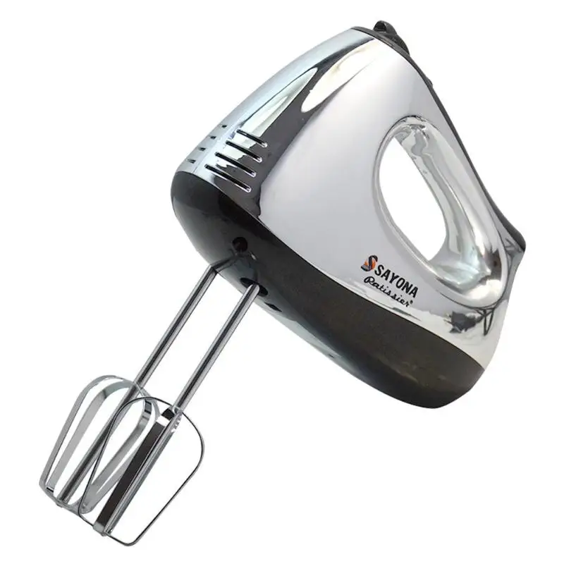 

SAYONA 5 Speeds Electric Food Mixer Handheld Food Processor Household Dough Blender Kitchen Tool Eggs Beater Mixing Machine