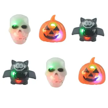 

6pcs Halloween Rings Durable Sturdy Prime High Quality Flash Rings for Halloween Kid