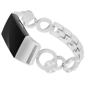 

Replacement Crystal Diamond Watch Band Wrist Strap Bracelet For Fitbit Charge 2 Quick Release SmartWatch Support Accessories