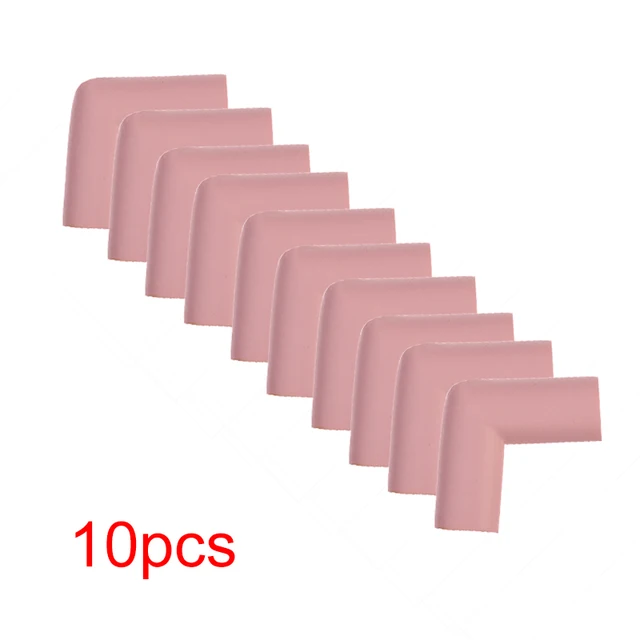 5/8/10Pcs Child Baby Safety Silicone Protector Table Corner Edge Protection Cover Children Anticollision Edge & Guards Chocolate