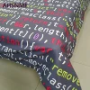 AHSNME Customizable Pattern Bedding Kit Program Graphics C Language Cover Cover Computer Program Number Quilt Cover 5