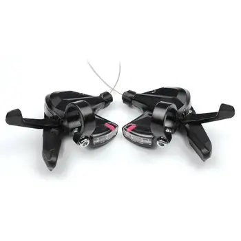

1Pair Speed Bicycle Shifter Brake Conjoined Derailleurs Mountain Road Bike Cycling Disc Handle Shifter Levers For MTB SL-M310