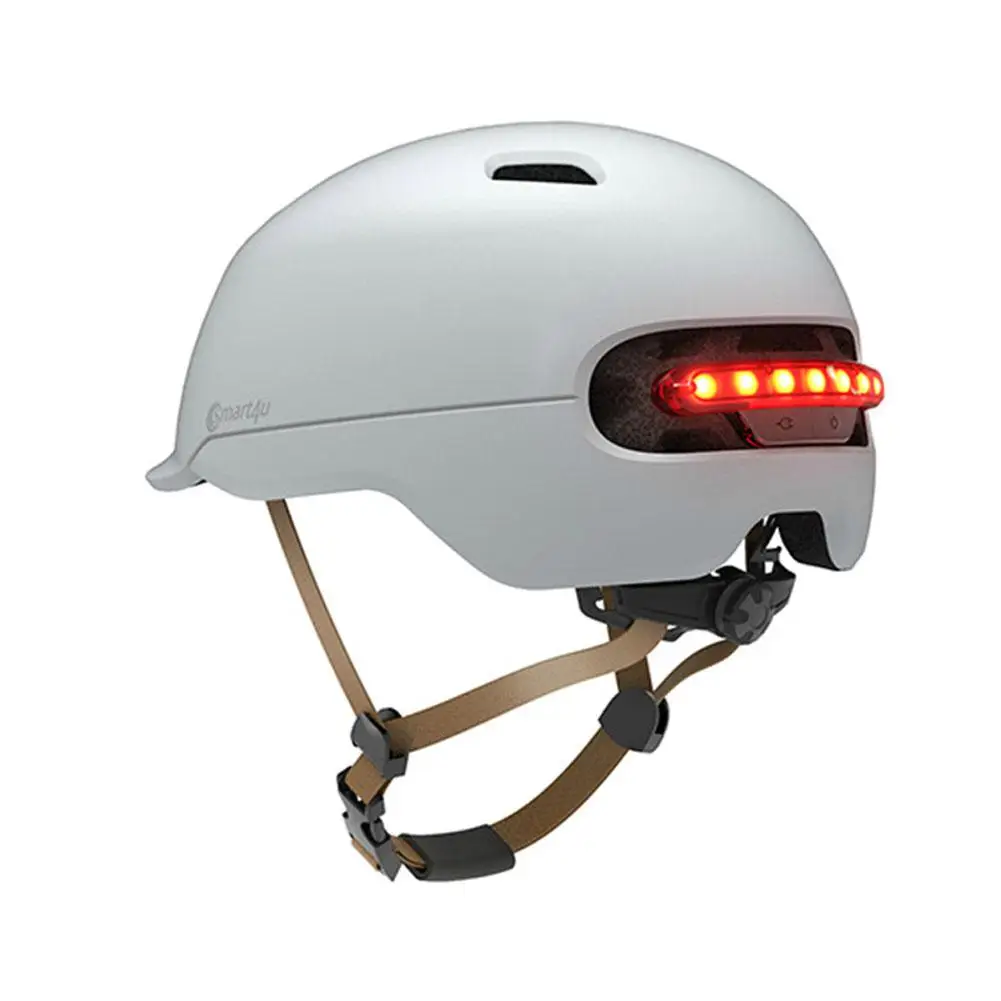 

Smart helmet smart scooter bicycle balance car helmet LED automatic lighting