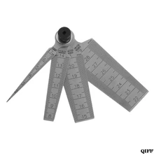 0 мм-29 мм щель отверстие измерительный конус Калибр линейка глубина проверка инструмент 80 мм