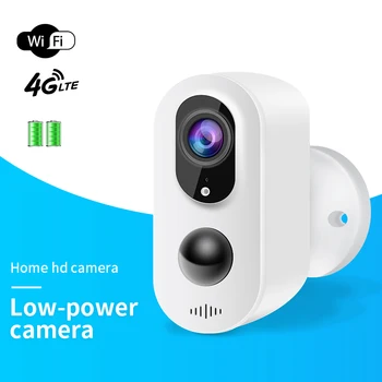 

Mini Surveillance Camera with Solar Panel Wireless WiFi for Outdoor Indoor Security IP Night-vision with Rechargeable Batteries