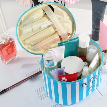 

Multifunctional Cosmetic Bag Women Oxford Cloth Travel Make Up Necessaries Organizer Zipper Makeup Case Pouch Toiletry Kit Bags