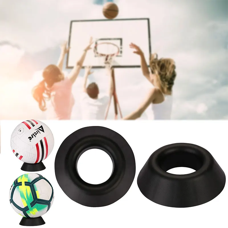 Стойка для футбола Универсальный держатель для мяча PP обучение-Тренировка баскетбольные мячи портативная база сквош мяч