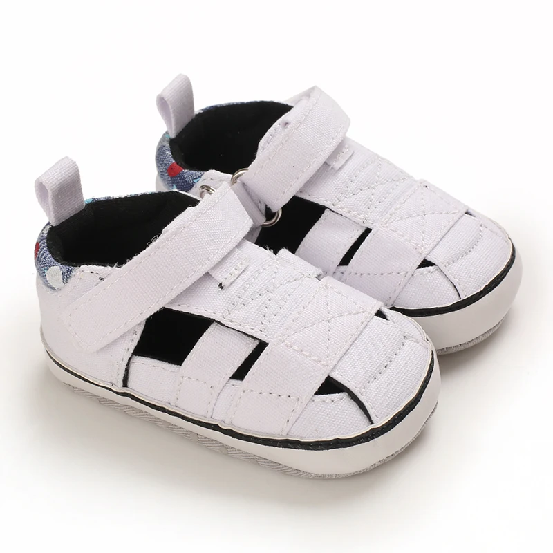 Newborn Toddler Shoes Baby Soft Soled Sandals Lace Soft Soled Shoes Beach Shoes  Slippers Non Slip Sandals 0-18M First Walkers