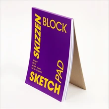 Профессиональный художественный эскиз книга A4 SketchBook 40 листов клей печать блокнот Рисование Живопись принадлежности для художественных эскизов