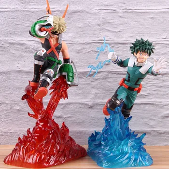 

Midoriya Izuku Bakugou Katsuki My Hero Academia PVC Collectible Action Figure Boku No Hero Academia Anime Model Toy