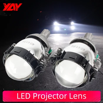 

Auto LED LENS headlight retrofit High low beam Car accessories bi led projector lens 6000K white 12V 24V 70W H4 H7 9005HB3 9006