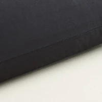 Taie d'oreiller en coton couleur unie, taie d'oreiller noire, enveloppe personnalisée, 40x60 40x70 50x70 5