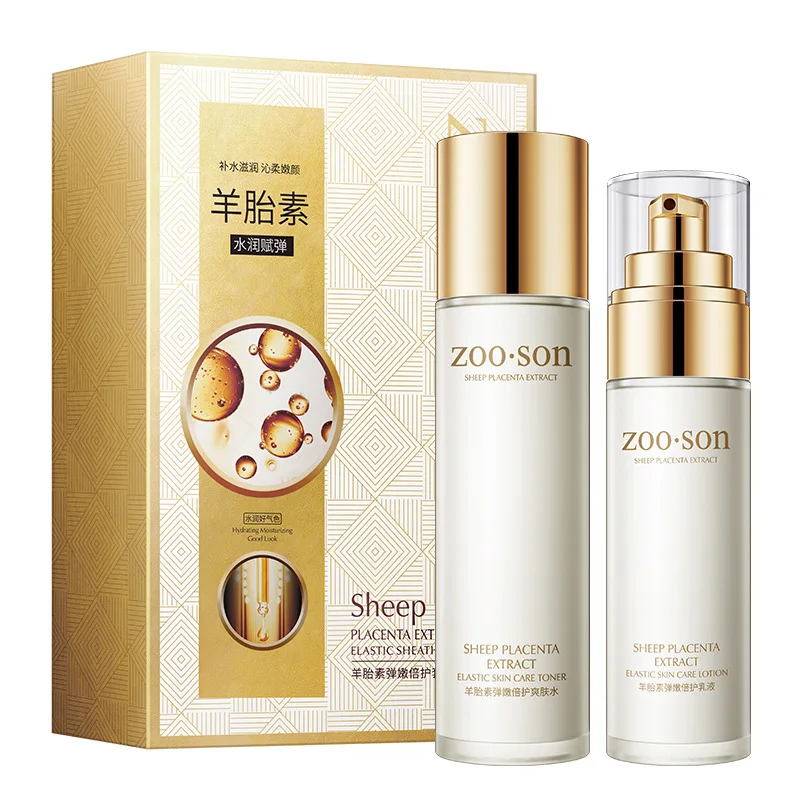 Sheep Placenta Anti-aging Repair Firming Facial Toner Skin Care Moisturize Lotion Fades Wrinkles Oil Control Brighten Face Tonic