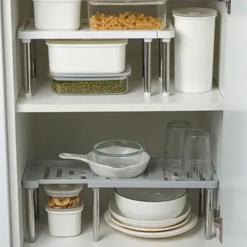

Multifunction Kitchen Storage Stainless Steel Storage Organization Shelf Shoe Rack Cabinet Holders Kitchen Tools Organizer