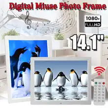 LEORY 14," 1080 P высокой четкости черный/белый настенный рекламный аппарат цифровая фоторамка электронный альбом MP3