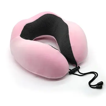 

Memory Cotton U-Shaped Pillow U-Shaped Pillow Aircraft Magnetic Travel Pillow Nap Cervical Neck Pillow