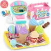 Children Shop Cash Register Fruit Vegetable Dessert Pretend Play Children Toy 1