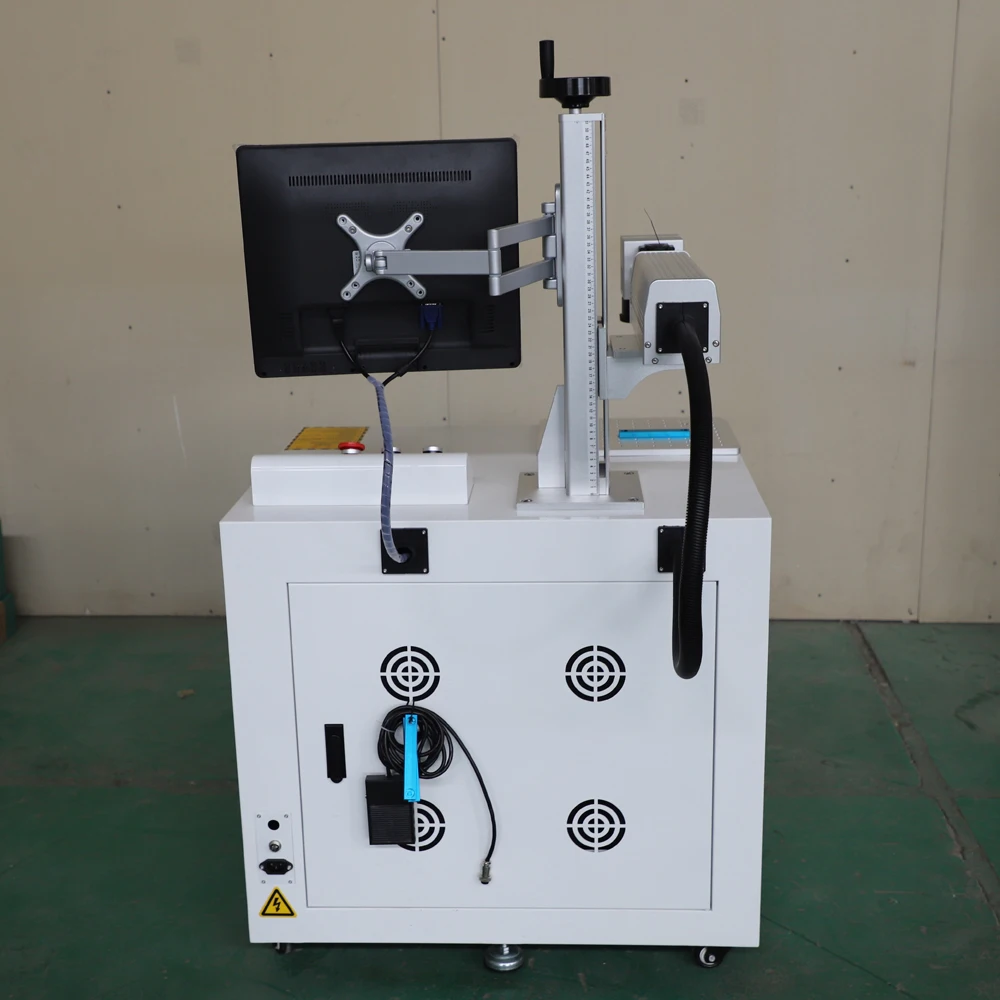 

CE 20-50 Вт волоконная лазерная маркировочная машина Raycus MAX IPG 110*110-300*300 рабочая зона для DIY маркировки металла резак из нержавеющей стали