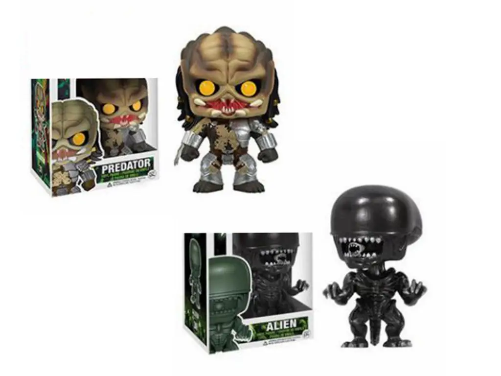 Funko black Alien 30 # Predator 31 виниловая экшн-фигурка brinquedos 10 см ПВХ Коллекционная модель
